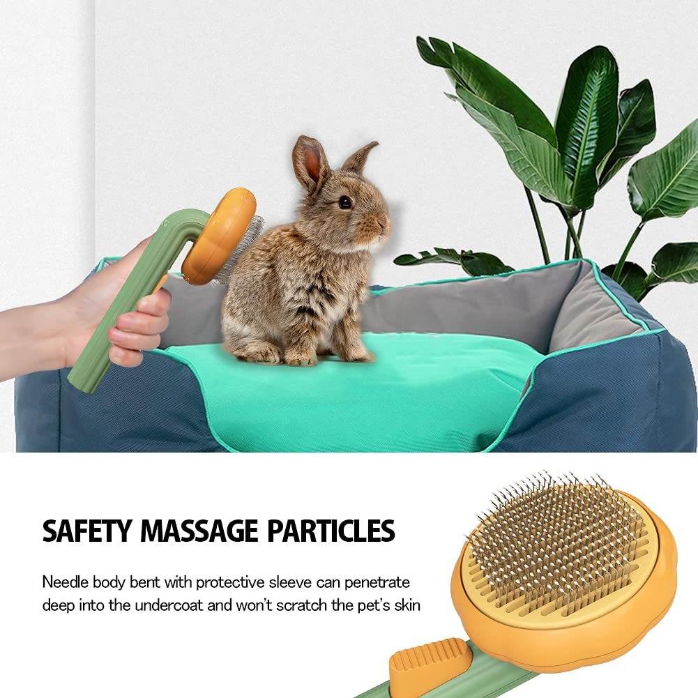 Pet Self Cleaning Slicker Brush