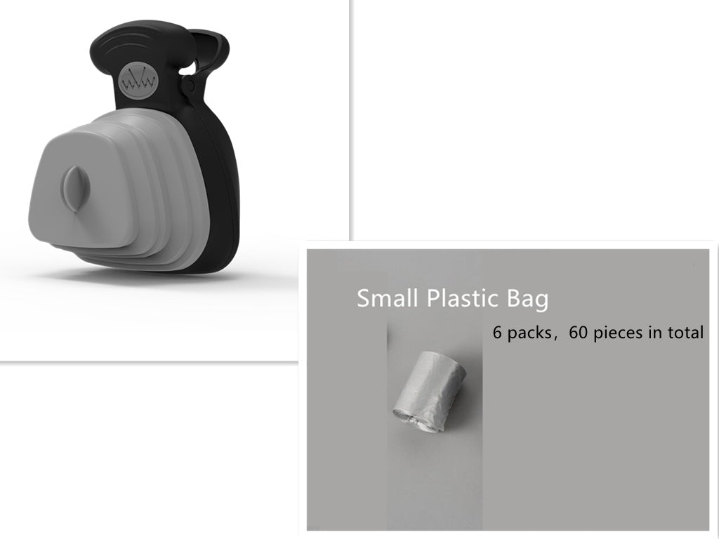 Foldable Pet Dog Poop Bag Dispenser