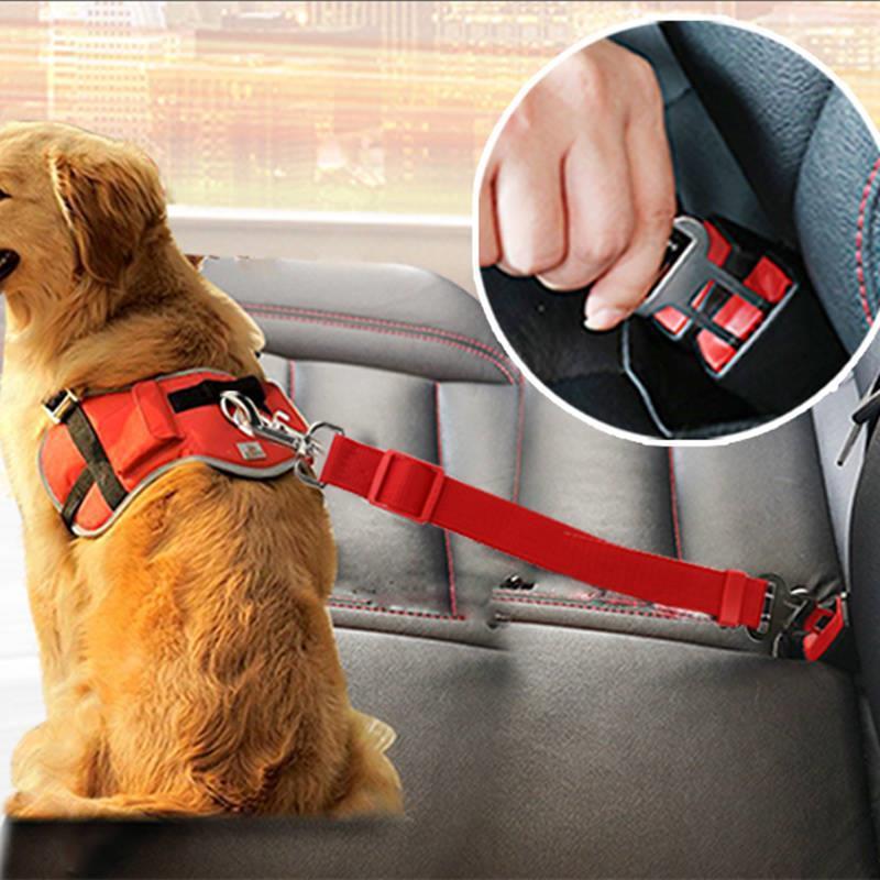 Dog Belt Telescopic Car Rope