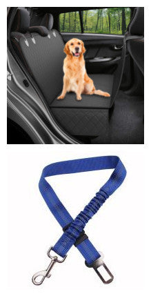 Dog Mesh Car Rear Back Seat With Zipper