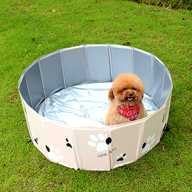 Outdoor Dog Swimming Spa Foldable Pool