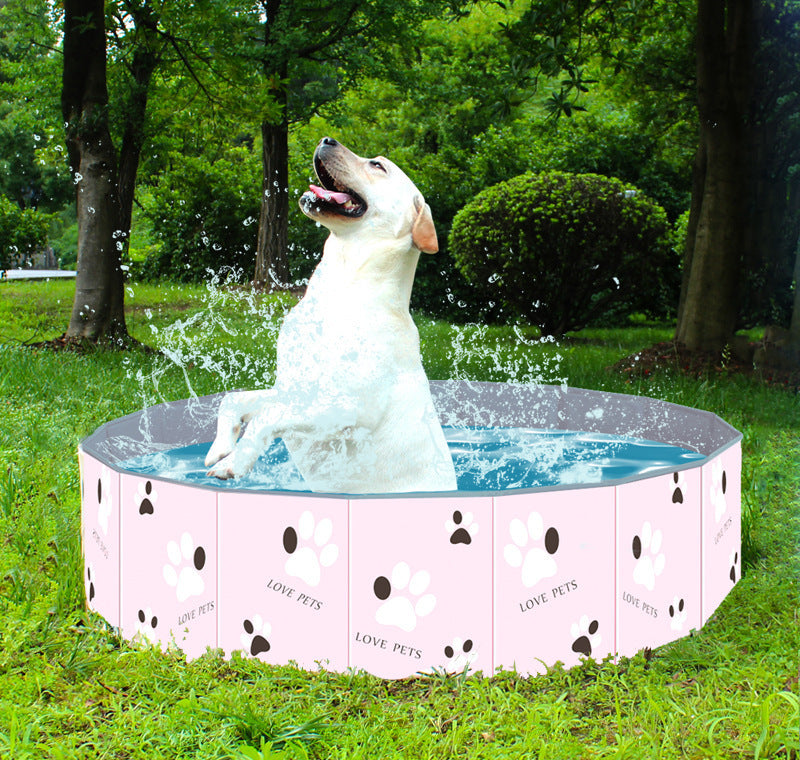 Outdoor Dog Swimming Spa Foldable Pool