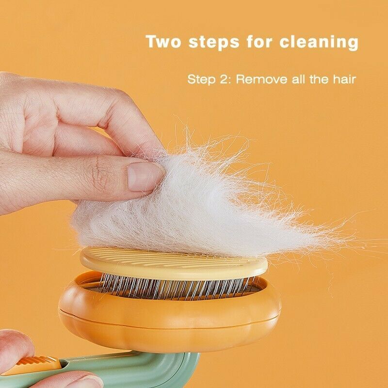 Pet Self Cleaning Slicker Brush