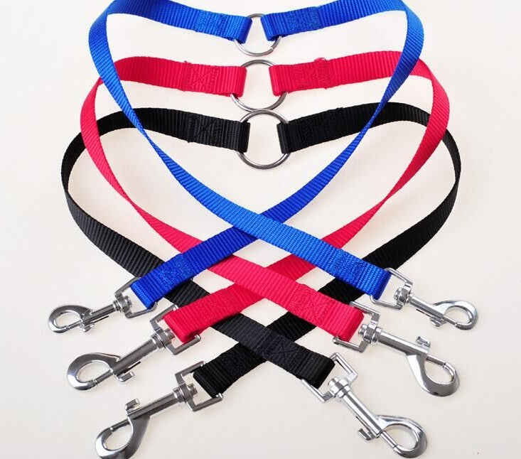 Double Twin Lead Walking Coupler Leash