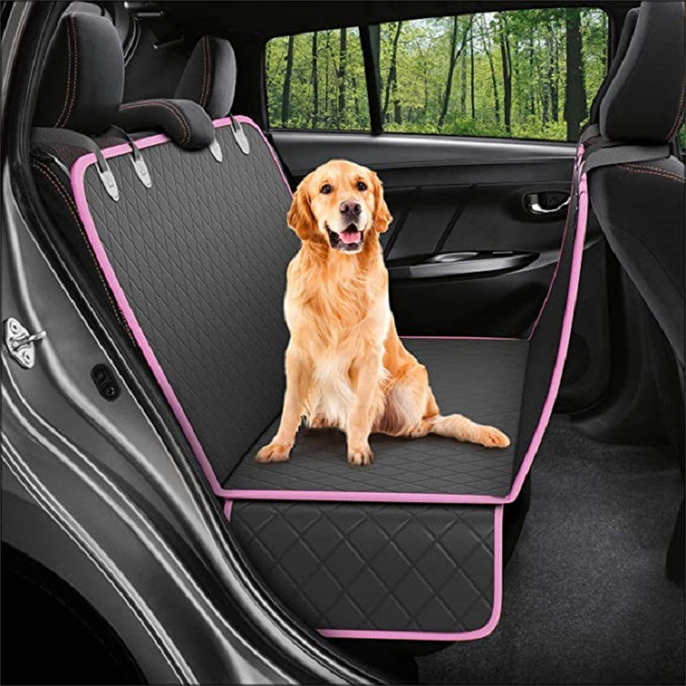 Dog Mesh Car Rear Back Seat With Zipper