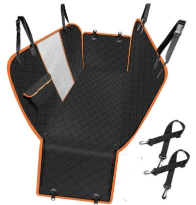 Dog Mesh Car Rear Back Seat With Zipper