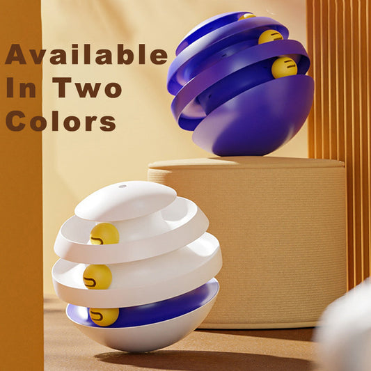 3 Layers Interactive Turntable Toys With Ball