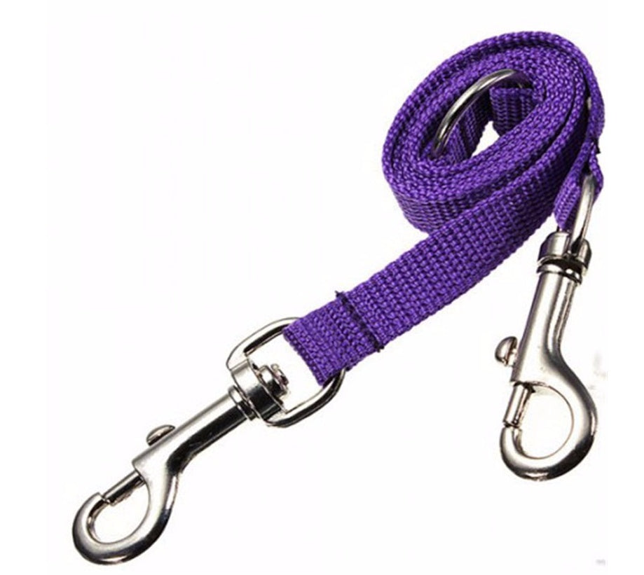 Double Twin Lead Walking Coupler Leash