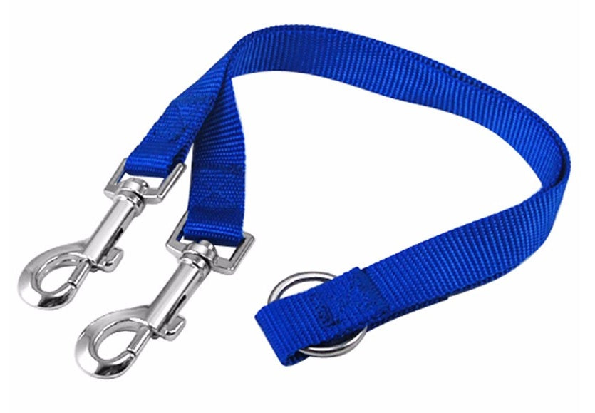 Double Twin Lead Walking Coupler Leash