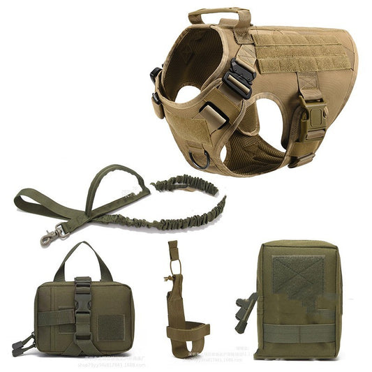 German Shepherd K9 Training Vest Set