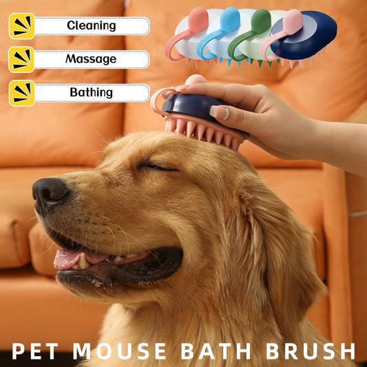 Handheld Bath Soft Silicone Massage Brush