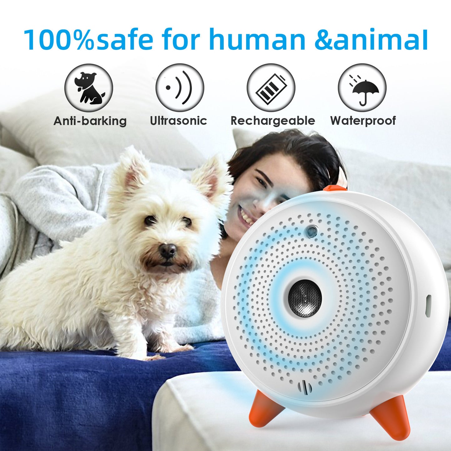 Ultrasonic Pet Bark Stop
